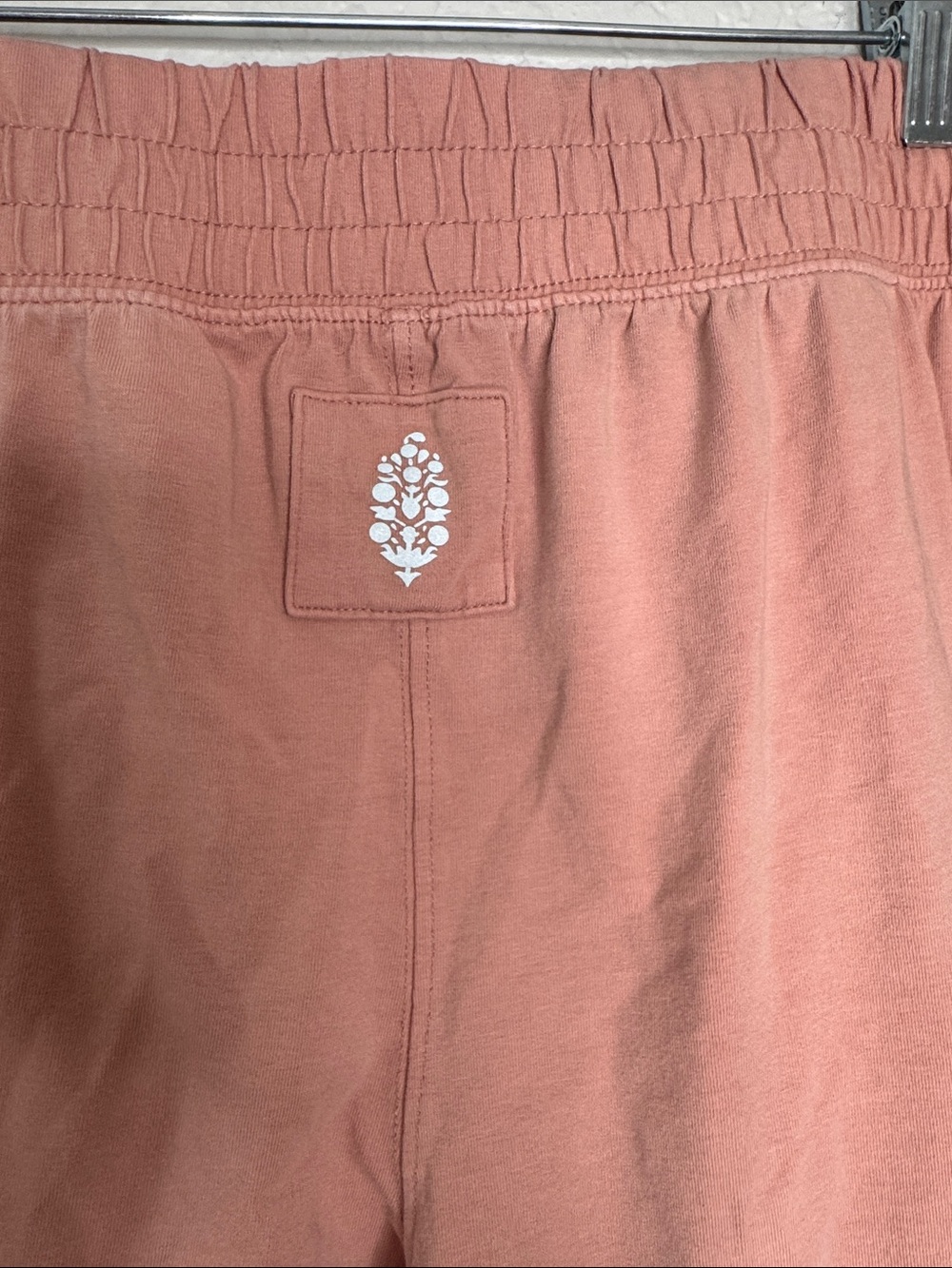 Free People Baggy Comfortable Lounge Jogger Pants Medium Peach - Picture 5 of 7
